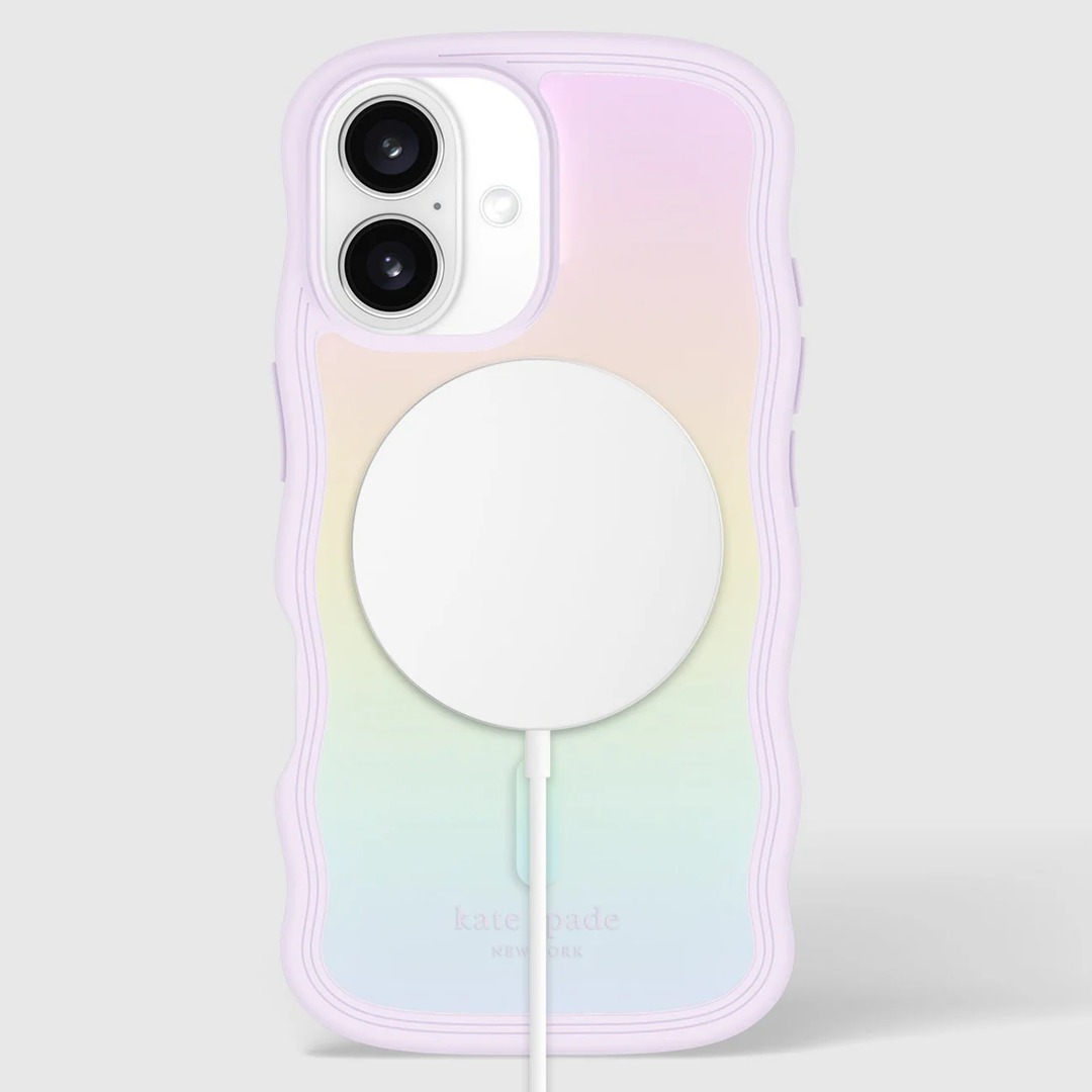 //// Kate Spade | Protective Prints MagSafe Case iPhone 16 - Opal Iridescent | 15-13247