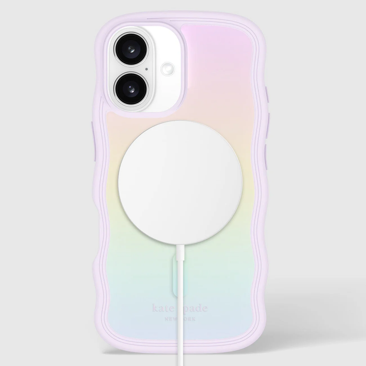 //// Kate Spade | Protective Prints MagSafe Case iPhone 16 - Opal Iridescent | 15-13247