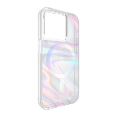 Case-Mate | Soap Bubble MagSafe Case for iPhone 15 Pro - Iridescent | 15-11785