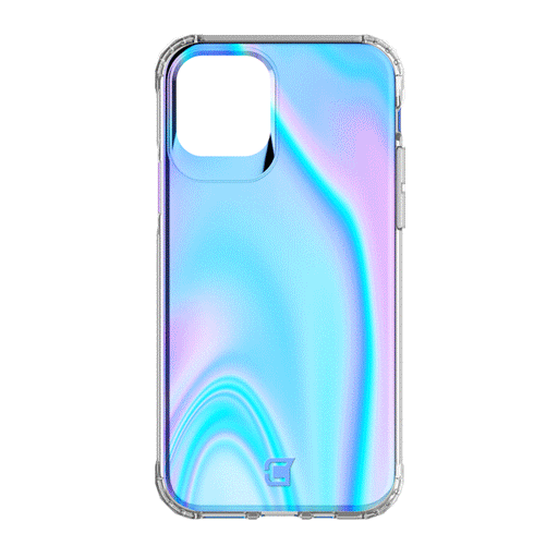 Caseco |  iPhone 11 Pro - Clear Tough Case - Flare Swirled Iridescent | C2806-45