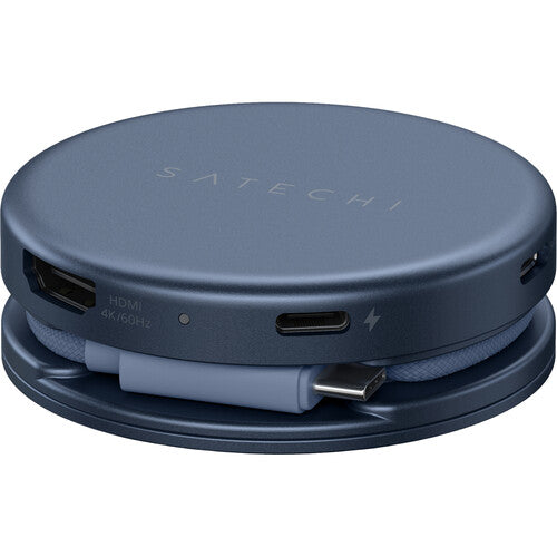 Satechi | OntheGo 5-in-1 Multiport Adapter - Indigo | ST-POTG5B