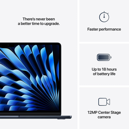 //// Apple | MacBook Air 13" M4 chip with 10-core CPU 16GB 512GB SSD - Midnight | MW133LL/A