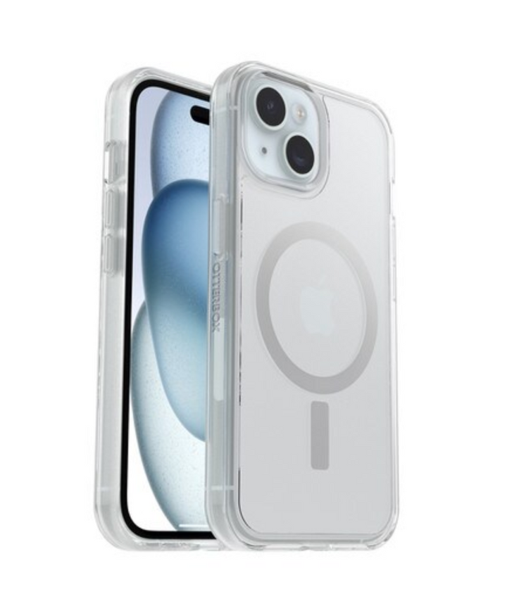 Otterbox | Symmetry Clear MagSafe Case Bulk with for iPhone 16e/ 15 /14 /13 - Clear Blue Tint | 77-98190