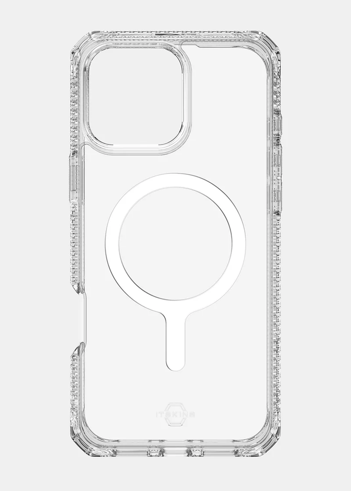 ITSKINS | Hybrid_R MagSafe Case iPhone 16 Pro - Clear | 120-8514