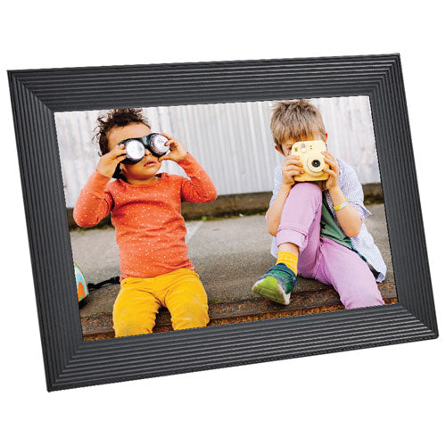 Aura | Carver  Wi-Fi Digital Photo Frame 10.5" - Gravel  | AF900-MBLK