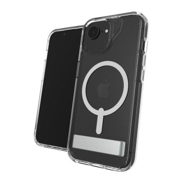 ZAGG | Graphene Crystal Palace Snap Kickstand Case iPhone 16e / 15 / 14 / 13 - Clear | 15-14111