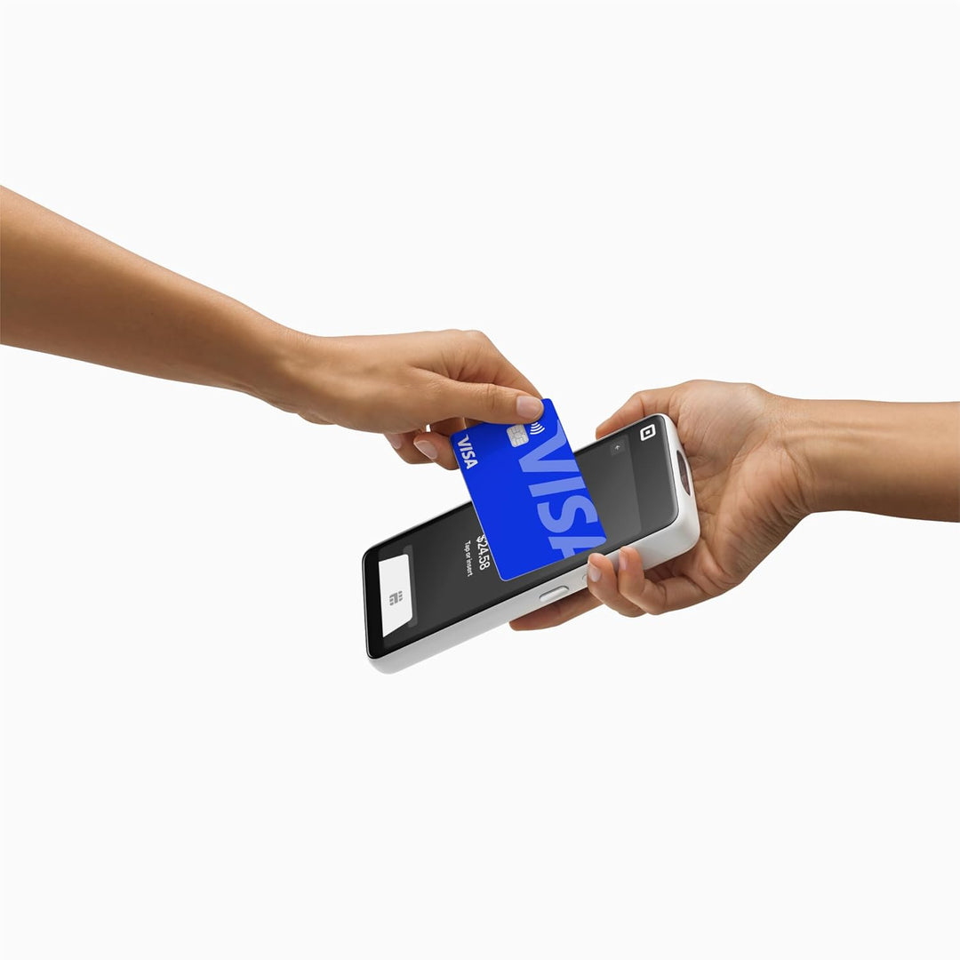 Square | Handheld Portable Credit Card Machine - Mineral White | A-SKU-0876