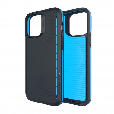 /// ZAGG GEAR4 | iPhone 13 Pro Max - D3O Vancouver Snap Case - Blue | 15-08918