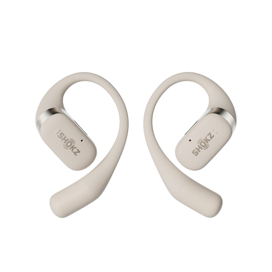 Shokz | OpenFit Open-Ear True Wireless Earbuds - Beige | T910-ST-BG-US-153 | PROMO ENDS JAN 2 | REG PRICE $229.99