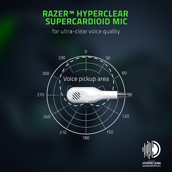 Razer | Kaira Pro Wireless Gaming Headset for Xbox Series S/X and Mobile Devices - White | RZ04-03470300-R3U1