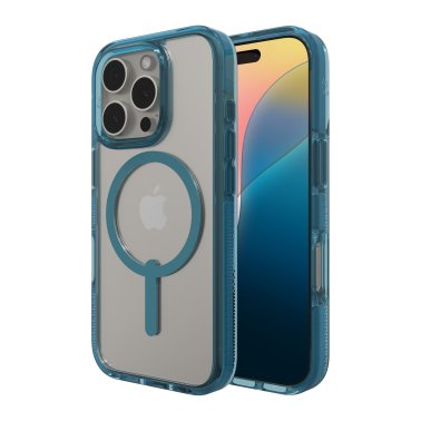 ZAGG | Santa Cruz Graphene Snap Case iPhone 16 Pro - Retro Blue | 15-13552