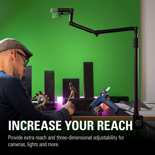 Elgato | Multi Mount System - Accessory - Flex Arm - Four Section Articulating Arm | 10AAC9901