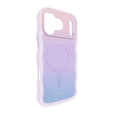 Kate Spade | Wavy MagSafe iPhone 17 Pro Max Case - Opal Glitter | KS057256