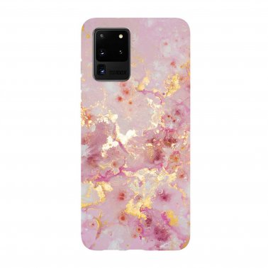 /// Samsung | Galaxy S20+ Uunique Pink (Pink Candy Marble) Nutrisiti Eco Printed Marble Back Case 15-06647