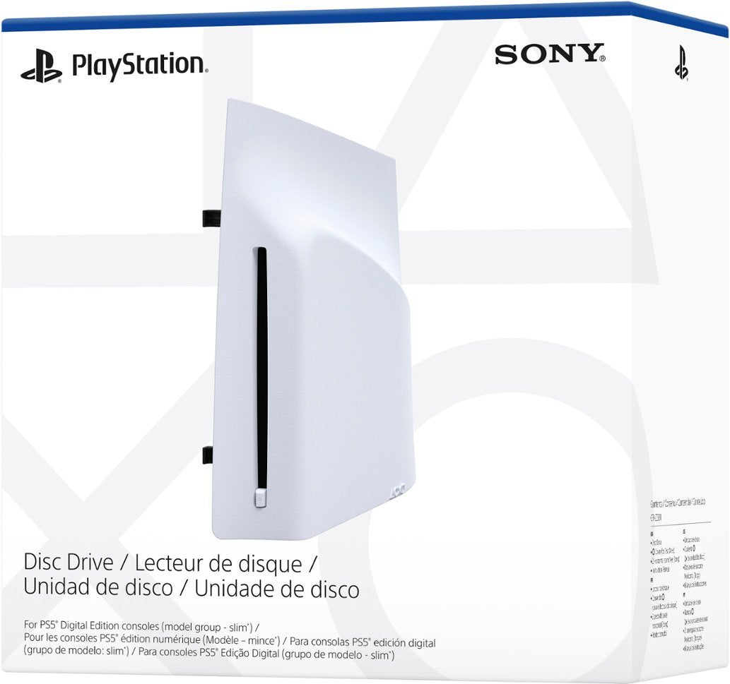 Sony | PlayStation 5 Disc Drive Accessory for PS5 Slim Digital Edition | 1000041051