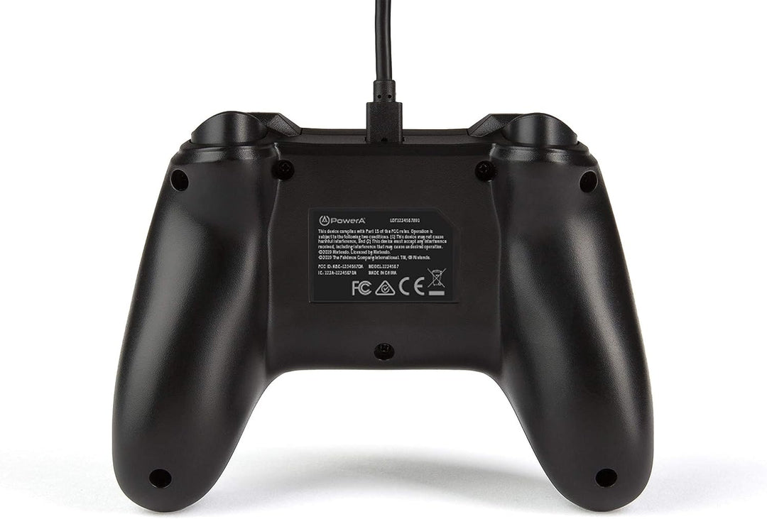 PowerA | Wired Controller for Nintendo Switch - Black Matte | 1511370-01
