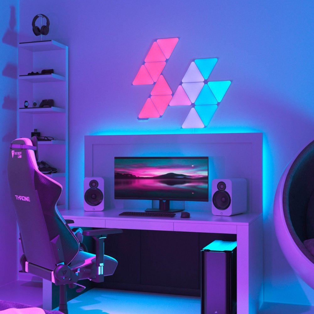 Nanoleaf | Shapes - Triangles - Expansion Pack - 3 Panels | NL47-0001TW-3PK