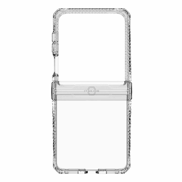 ITSKINS | Hybrid_R Case Hinge for Samsung Galaxy Z Flip7 - Clear | SGB7HYICLTRSP