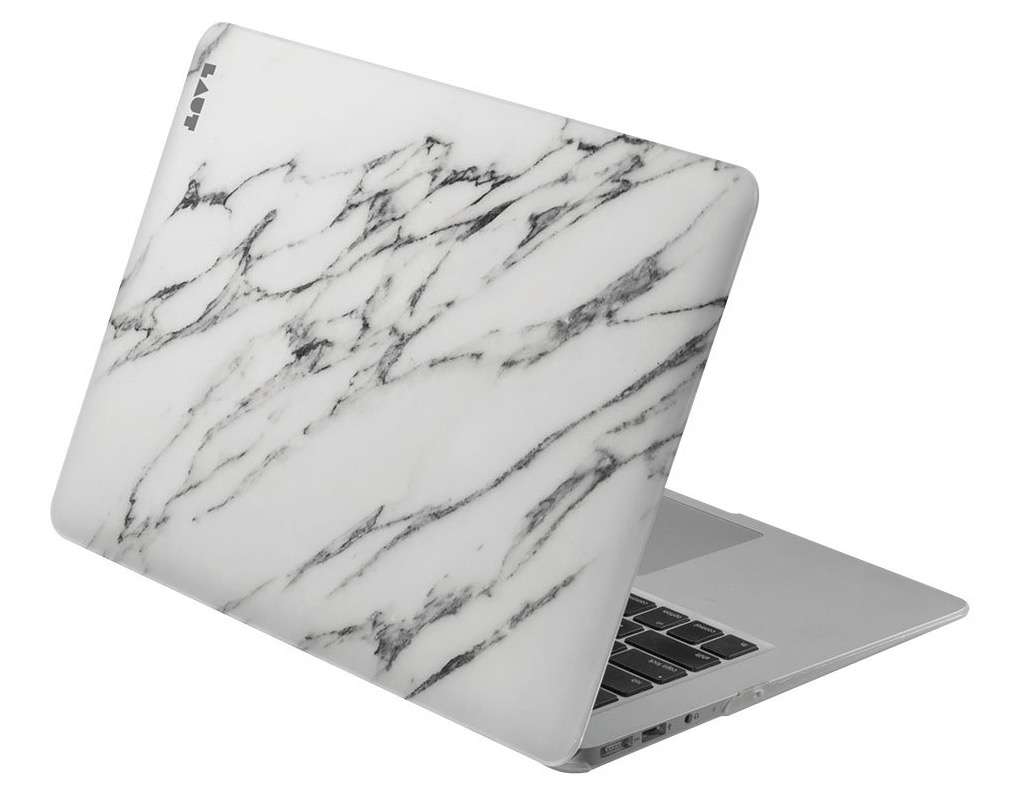 //// Laut | Huex Elements MacBook Air 13in Marble White PRE 2018 Models LAUT_MA13_HXE_MW