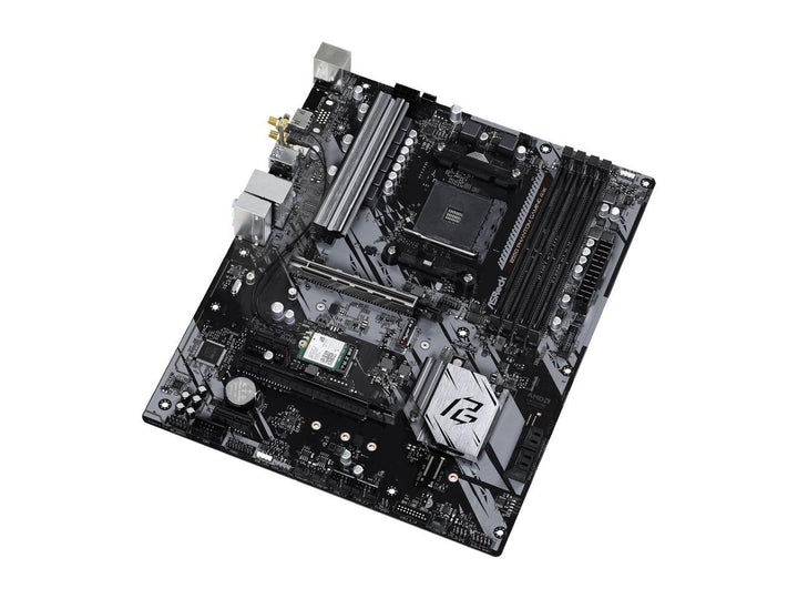 ASRock | Motherboard AM4 AMD Ryzen B550 DDR4 128G PCIE ATX RTL | B550 PHANTOM GAMING 4 AC