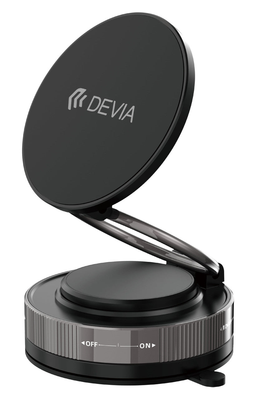 Devia | Ultra2 Magnetic Multi-Angle Adjustable Metal Phone Holder - Black | 6942297129399