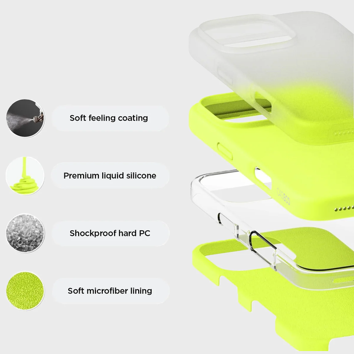 Caseco | Liquid Silicone MagSafe iPhone 16 Pro Max - Green | C29D2-20