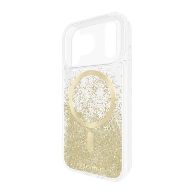 Case-Mate | Waterfall MagSafe iPhone 17 Pro Case - Gold | CM057304