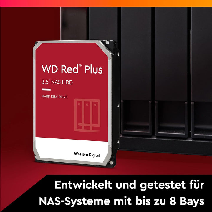 Western Digital | Red Plus 5400 rpm SATA III 3.5" Internal NAS HDD 6TB  | WD60EFPX