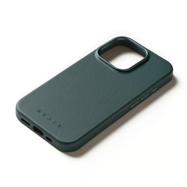 Mujjo | Full Leather w/MagSafe Case iPhone 16 Pro - Livid Green | MUJJO-CL-051-LG