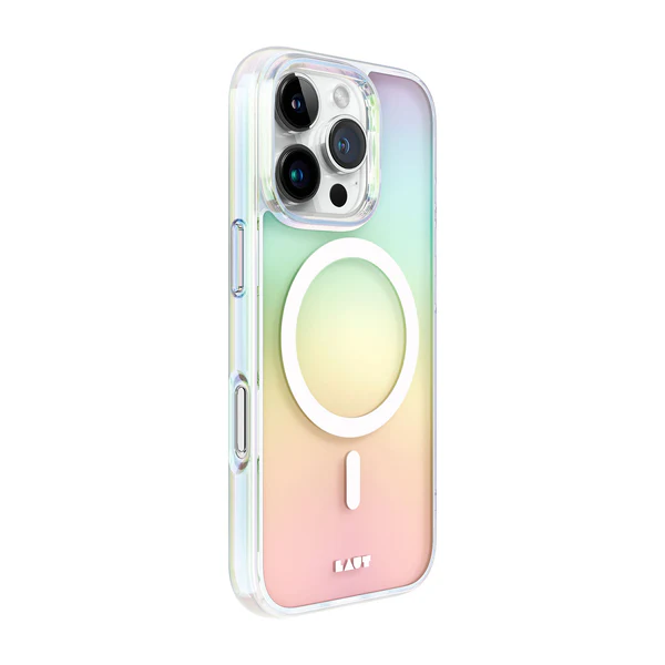 LAUT | Holo MagSafe for iPhone 16 Pro Max - Holo Pearl | L_IP24D_HO_W