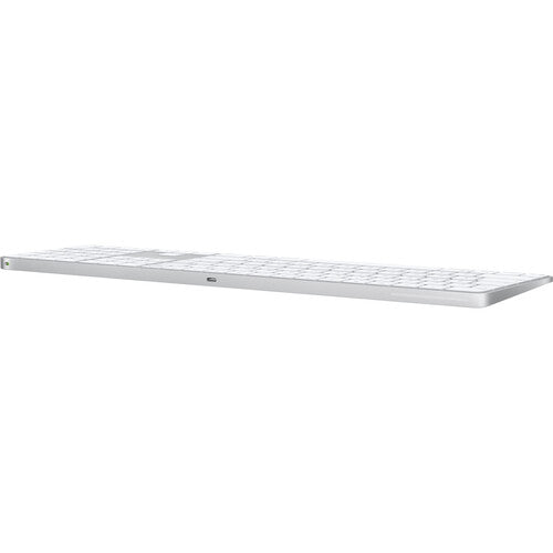 Apple | Magic Keyboard with Touch ID and Numeric Keypad for Mac models with Apple silicon (USB‑C) - US English - White Keys