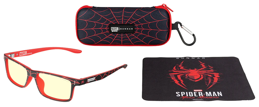 Gunnar | CRUZ 12+ Marvel Spider-Man Miles Morales Blue Light Glasses | CRU-11913