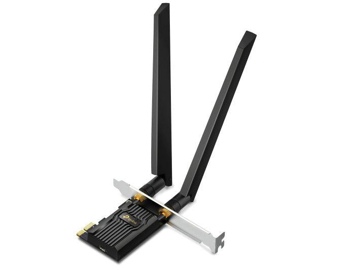 TP-Link | AXE5400 Tri-Band Wi-Fi 6E Wireless Bluetooth 5.3 PCIe Adapter | ARCHER TXE72E