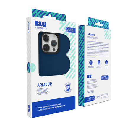 /// Blu Element | Armour Rugged case for iPhone 15 Pro - Navy | 120-7196