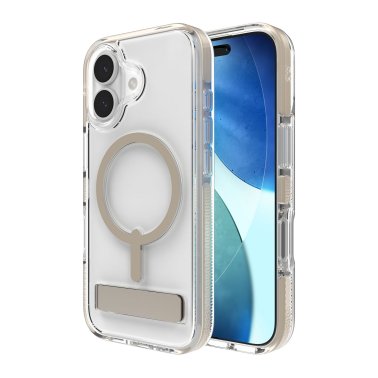 ZAGG | Graphene Santa Cruz Snap iPhone 17 Kickstand Case - Titanium | 702318976