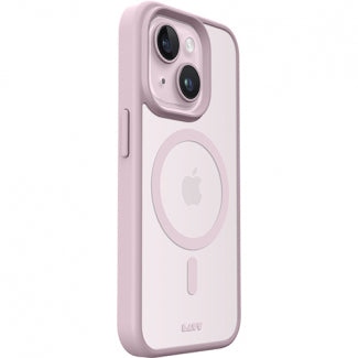 LAUT | Huex Protect Case for iPhone 16e/15/14 /13 - Pink | L_IP23A_HPT_P