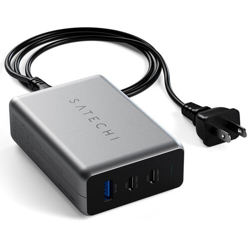 Satechi | Charger 100W Type-C PD GaN Compact Space - Grey | STTC100GM