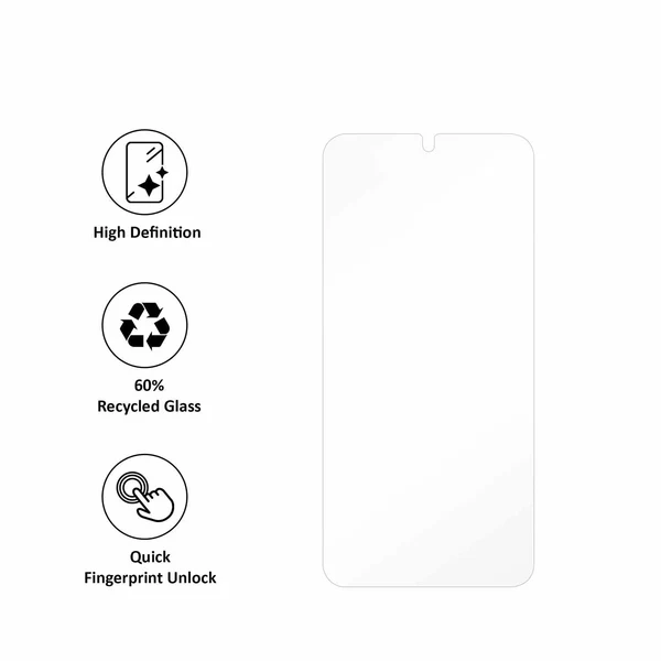 Blu Element | GreenGlass Screen Protector with Installation Kit for Samsung Galaxy S25+ / S24+ | 118-2858