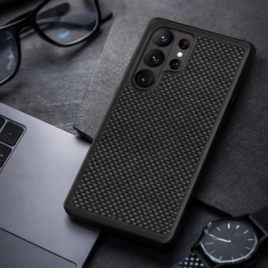 Caseco | Aramid Fiber for Weave Case with MagSafe Samsung Galaxy S26 Ultra - Black | C28F4-51