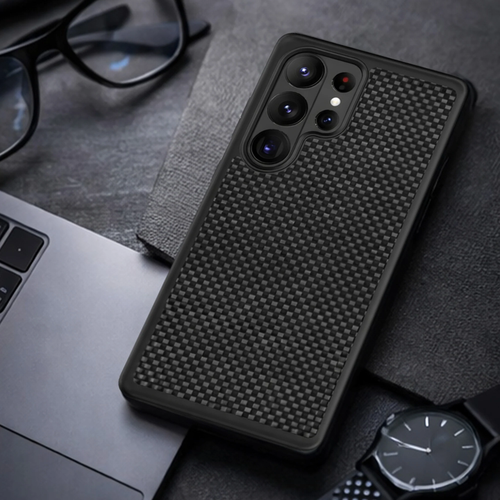 Caseco | Aramid Fiber for Weave Case with MagSafe Samsung Galaxy S26 Ultra - Black | C28F4-51