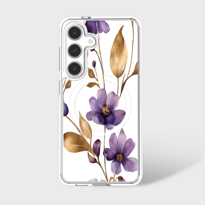 Caseco | Case for Samsung S26 - Purple Wildflower | ED24F3-PW