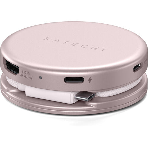 Satechi | OntheGo 5-in-1 Multiport Adapter - Blush | ST-POTG5P
