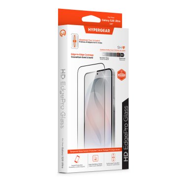 HyperGear | Edge-to-Edge Glass Screen Protector Samsung Galaxy S26 Ultra w/Dust-Free Install Tray | 16538HIT