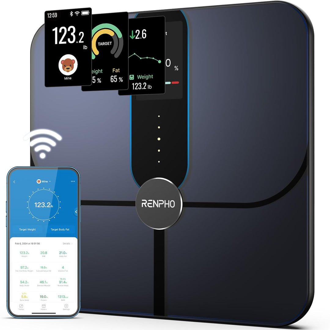 Renpho | Elis Nova Smart Body Scale - Black | PCA-R-A031-BK