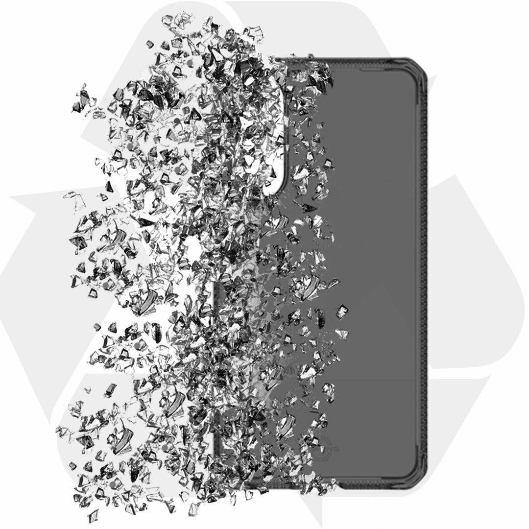 ITSKINS | Spectrum Case for Samsung Galaxy S25 Edge - Smoke Clear | SGGE-SPECM-SMOK