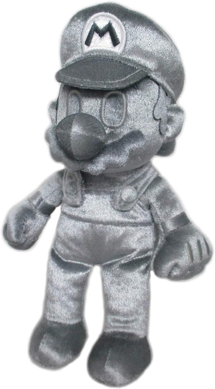 Little Buddy | Super Mario All Star Collection Metal Mario 10″ Plush | PL-NIN-10-MTLMAR