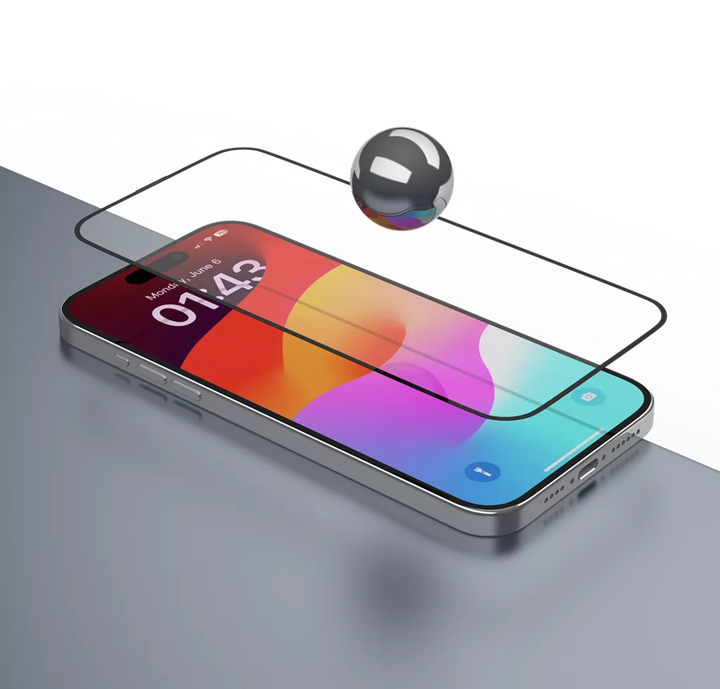 Devia | Edge to Edge Glass Screen Protector iPhone 15 Pro | 6938595388866