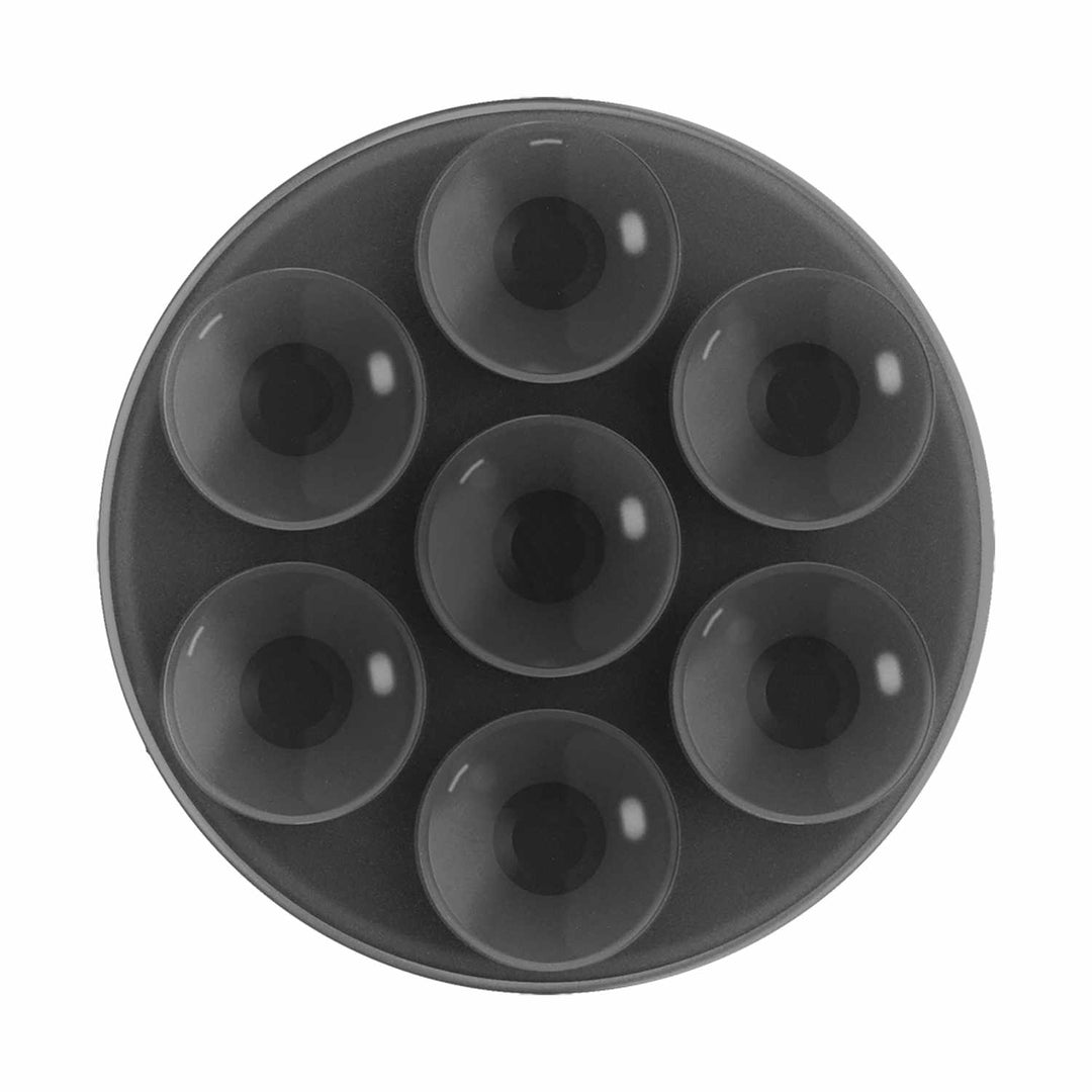 PopSockets | PopGrip Suck-Up for MagSafe Round with Adapter Translucent - Black | 807718