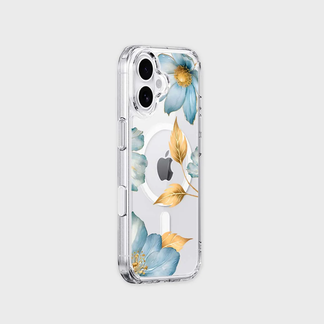 Caseco | Blue Wildflower iPhone 17 - Floral | ED24E5-BW
