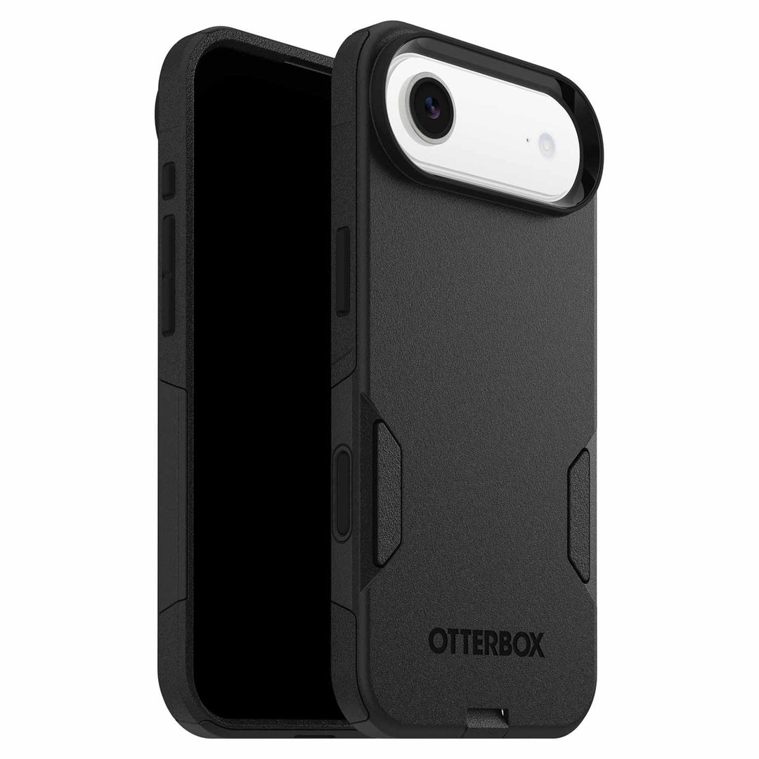 OtterBox | Commuter MagSafe Case w/Camera iPhone 17 Air Control in Bulk Packaging - Black | 77-98312